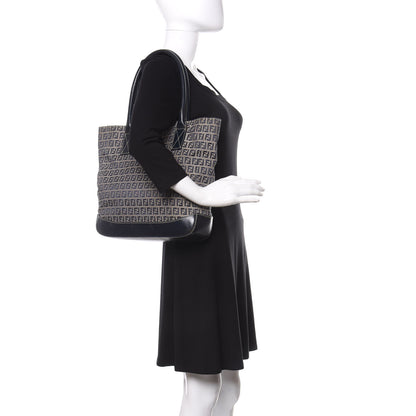 Fendi Zucchino Tote Black 2 of 16