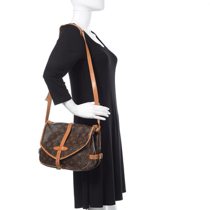 Louis Vuitton Monogram Saumur 30 2 of 12