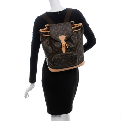 Louis Vuitton Monogram Montsouris GM Backpack 2 of 7