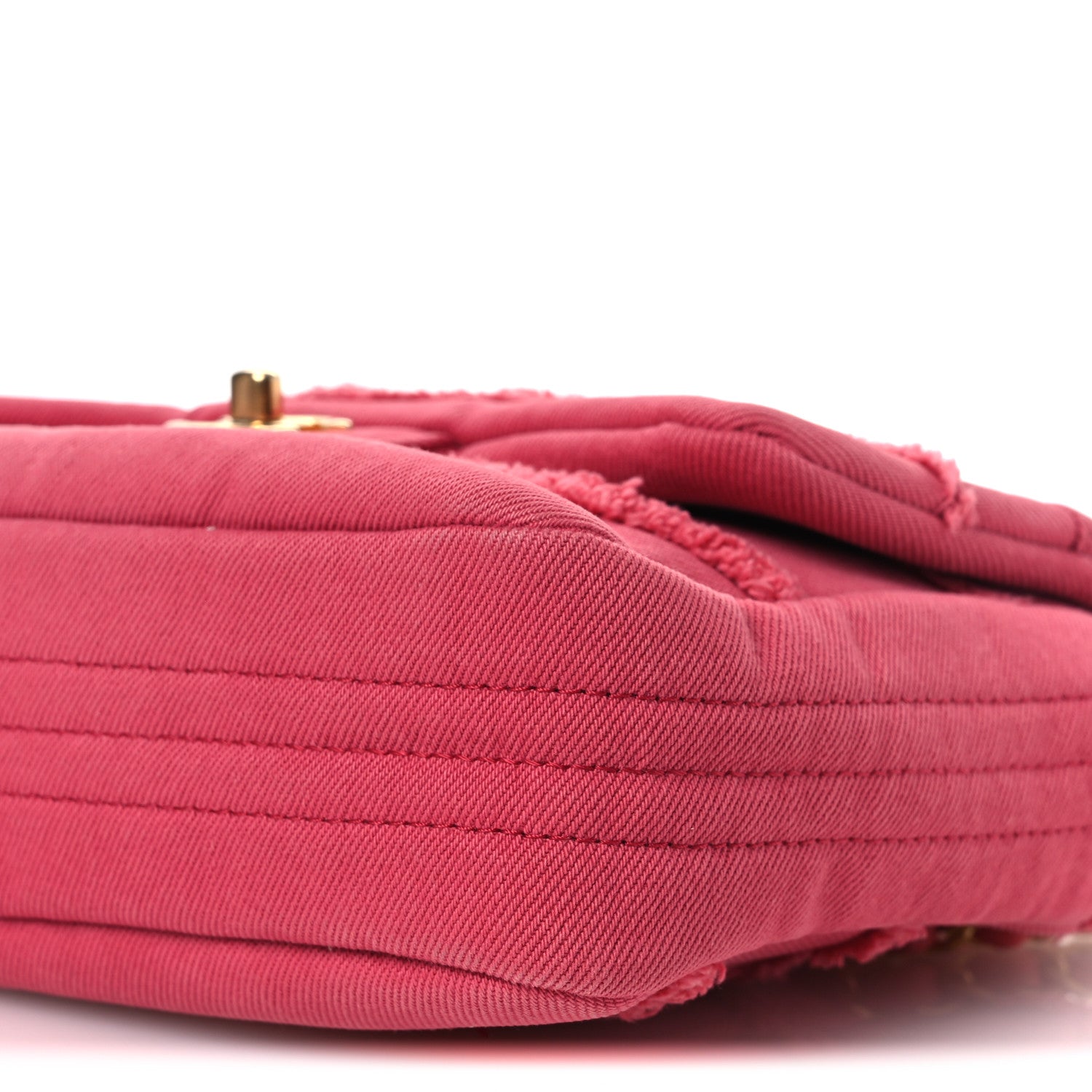 Chanel Denim Coco Flap Pink 10 of 14