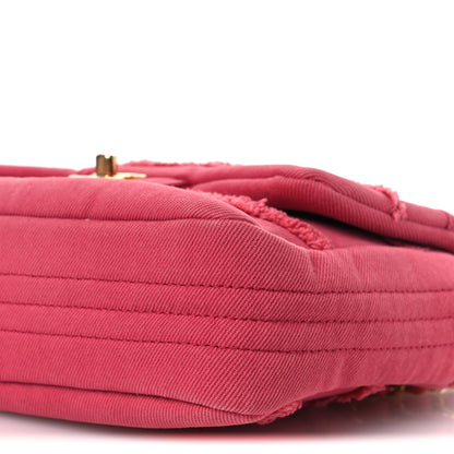 Chanel Denim Coco Flap Pink 10 of 14
