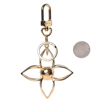 Louis Vuitton Sphere Bag Charm Gold 2 of 5