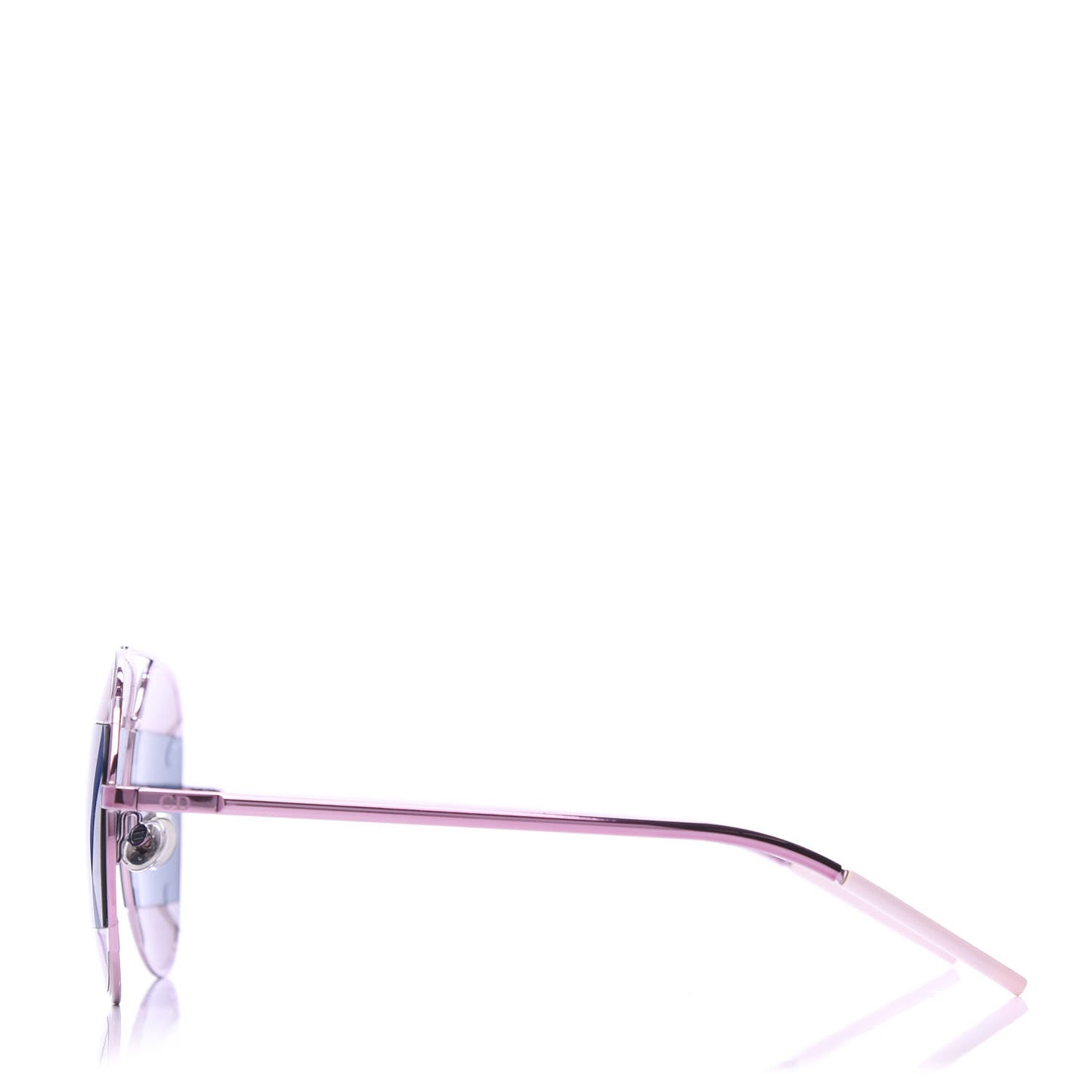 Split 1 Aviator Sunglasses Pink Blue