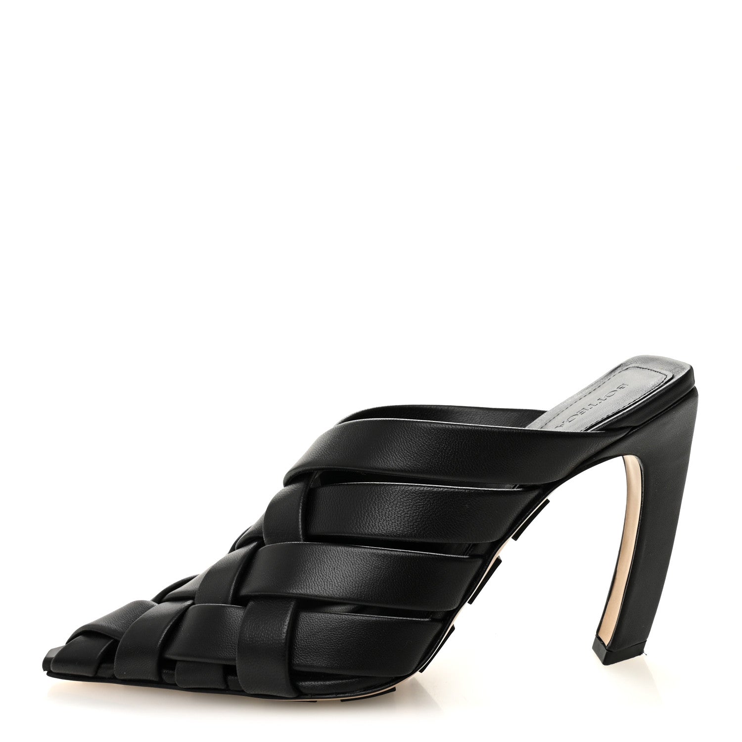 Bottega Veneta Lagoon Nappa Alfie Pumps 35 Black 1 of 9