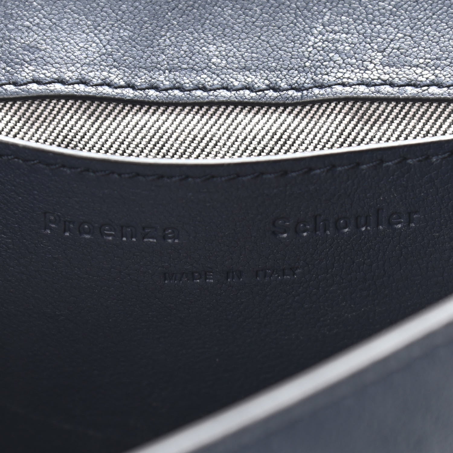 Proenza Schouler Lambskin PS1 Mini Crossbody Bag Indigo 5 of 11