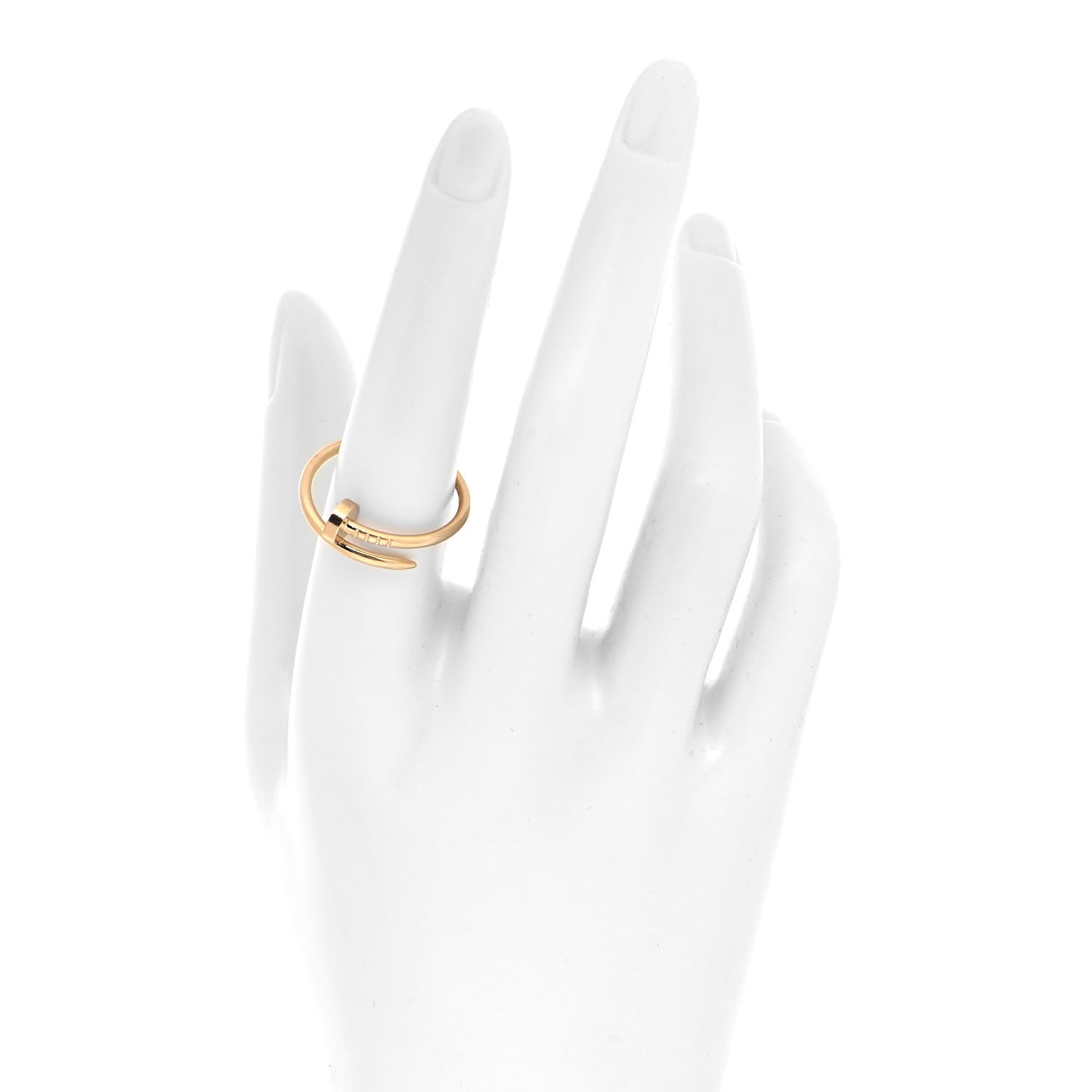 18K Yellow Gold Small Juste Un Clou Ring 58 8.25