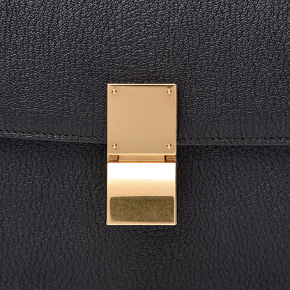 Celine Goatskin Medium Classic Box Flap Bag Black 8 of 13