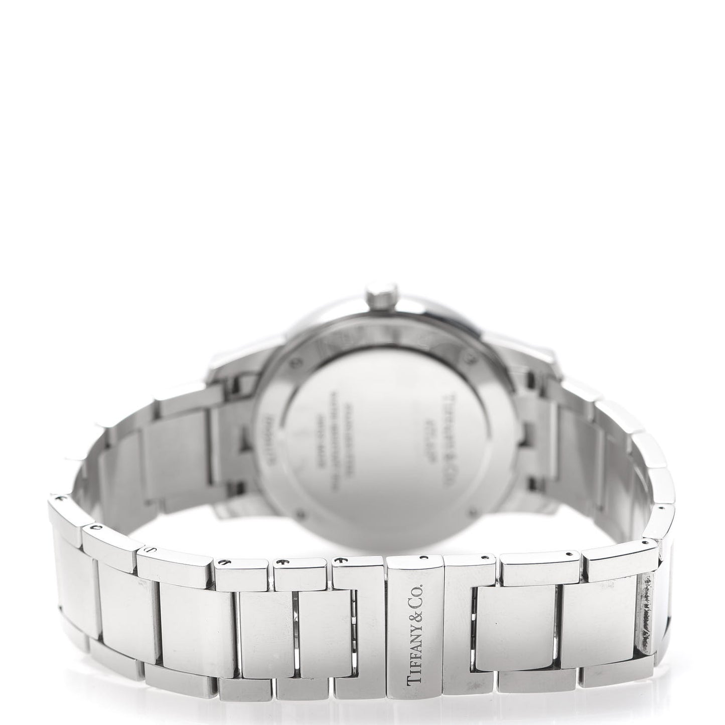 Stainless Steel 37mm Atlas 2-Hand Quartz Watch Black