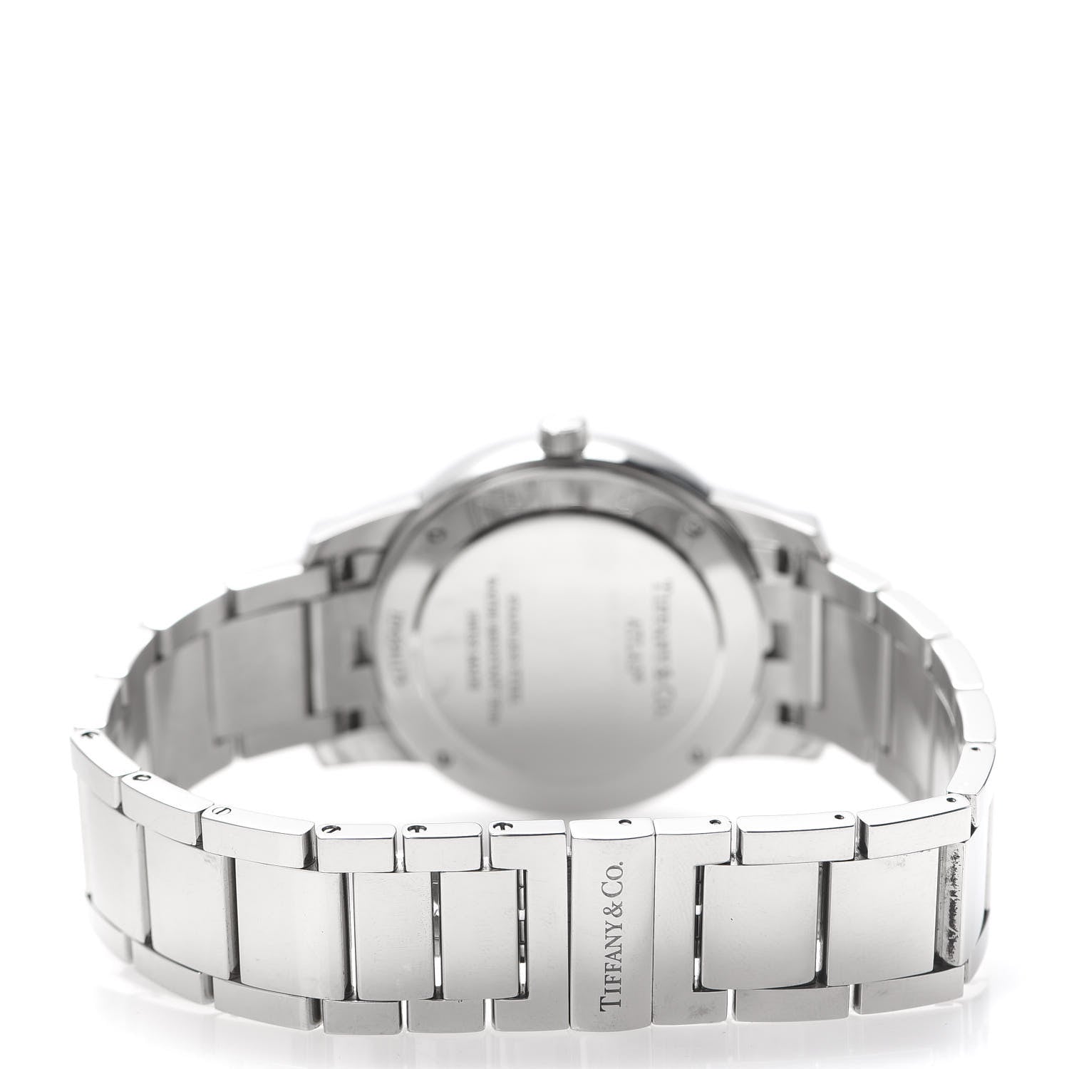 Tiffany Stainless Steel 37mm Atlas 2-Hand Quartz Watch Black 4 of 6