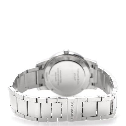 Tiffany Stainless Steel 37mm Atlas 2-Hand Quartz Watch Black 4 of 6