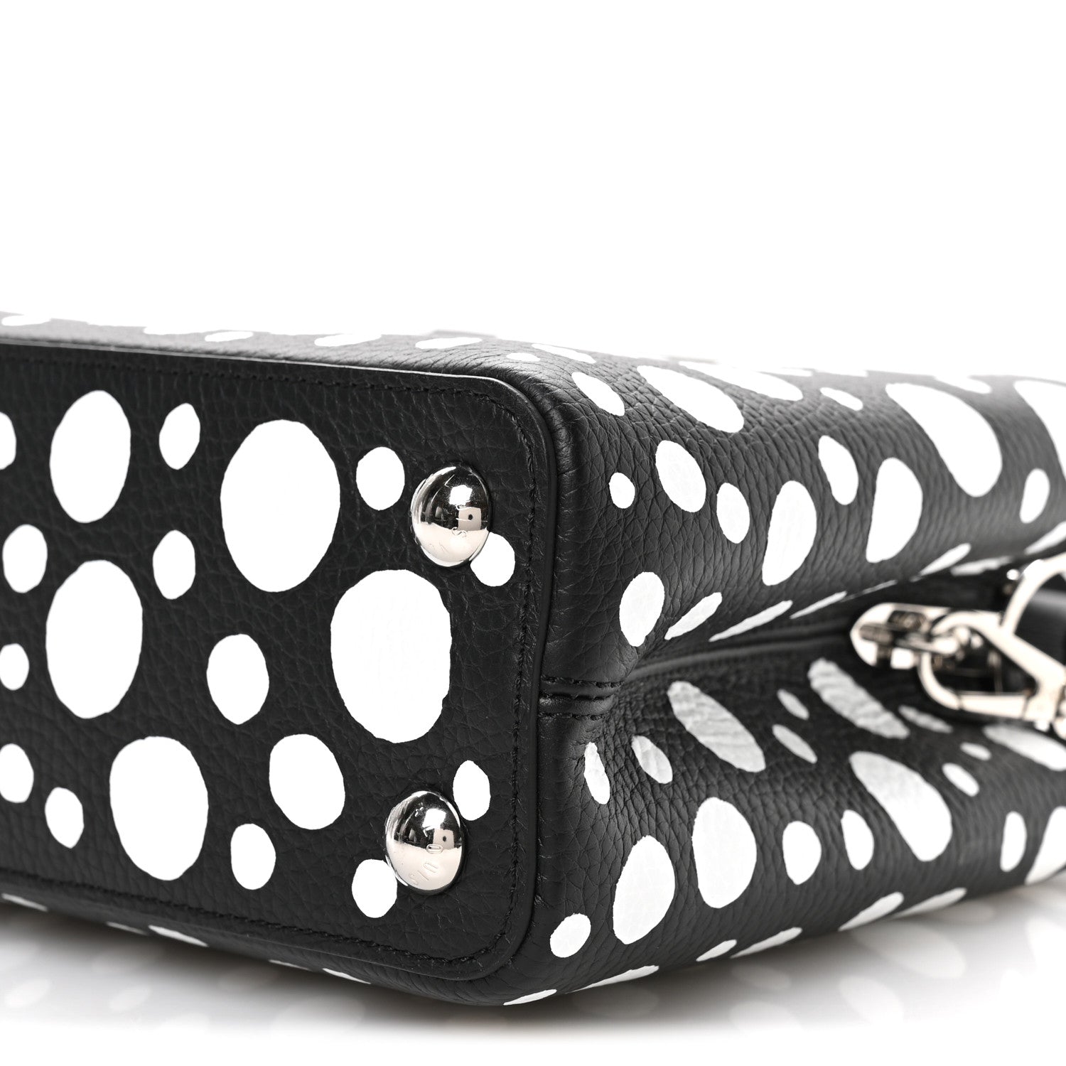 Louis Vuitton LV X YK Taurillon Capucines BB Black White 10 of 10