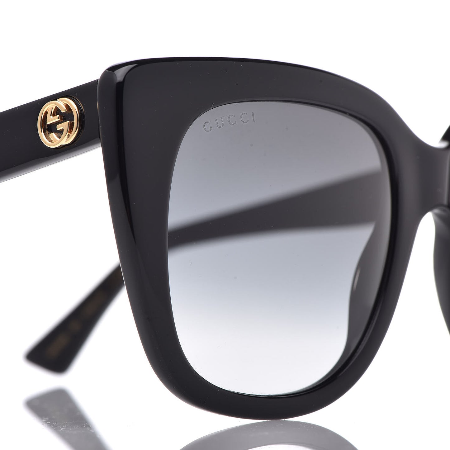 Cat Eye Sunglasses GG0163S Black