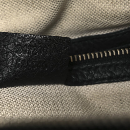 Gucci Calfskin Vintage Web Medium Boston Black 7 of 16