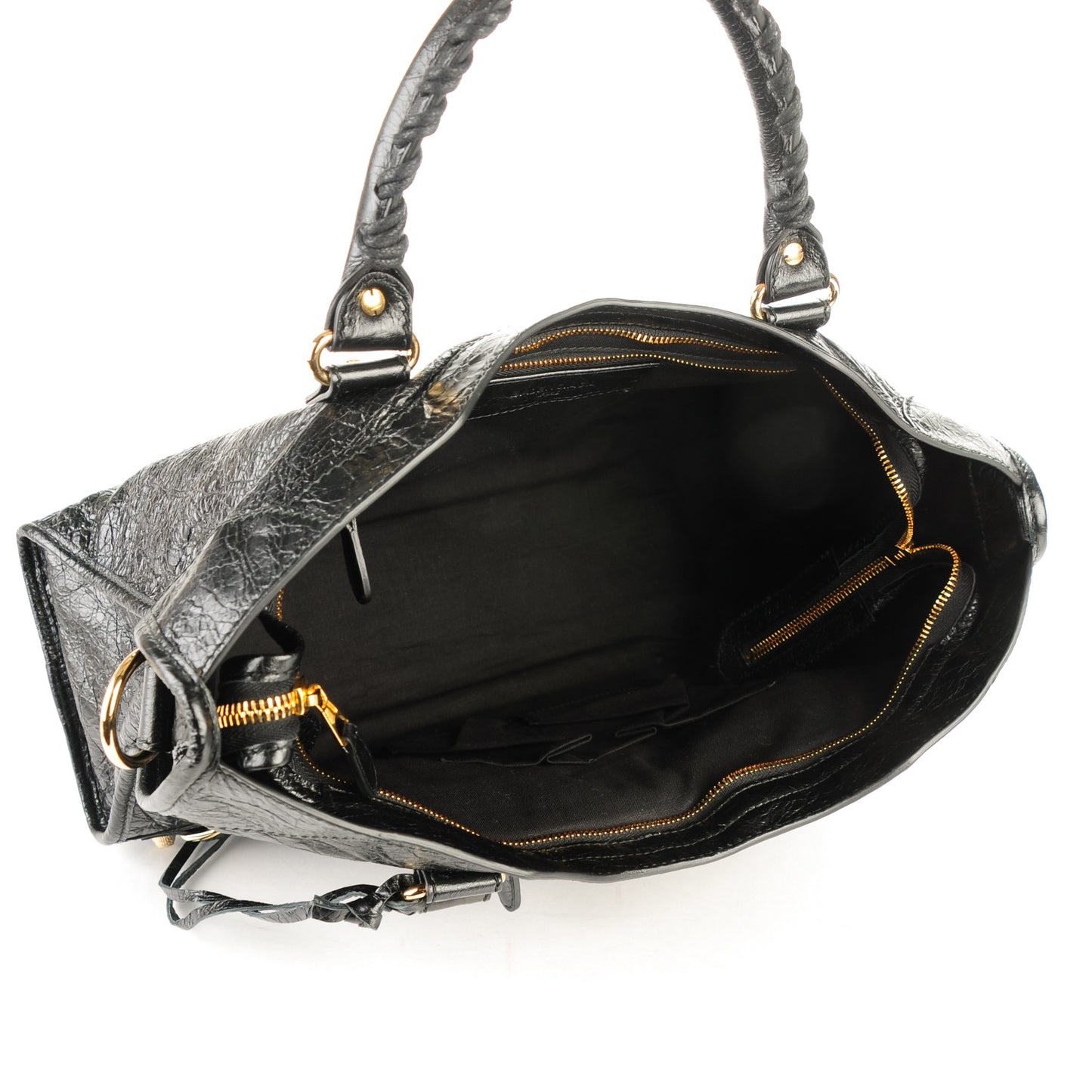 Agneau Giant 12 Gold Hardware City Black