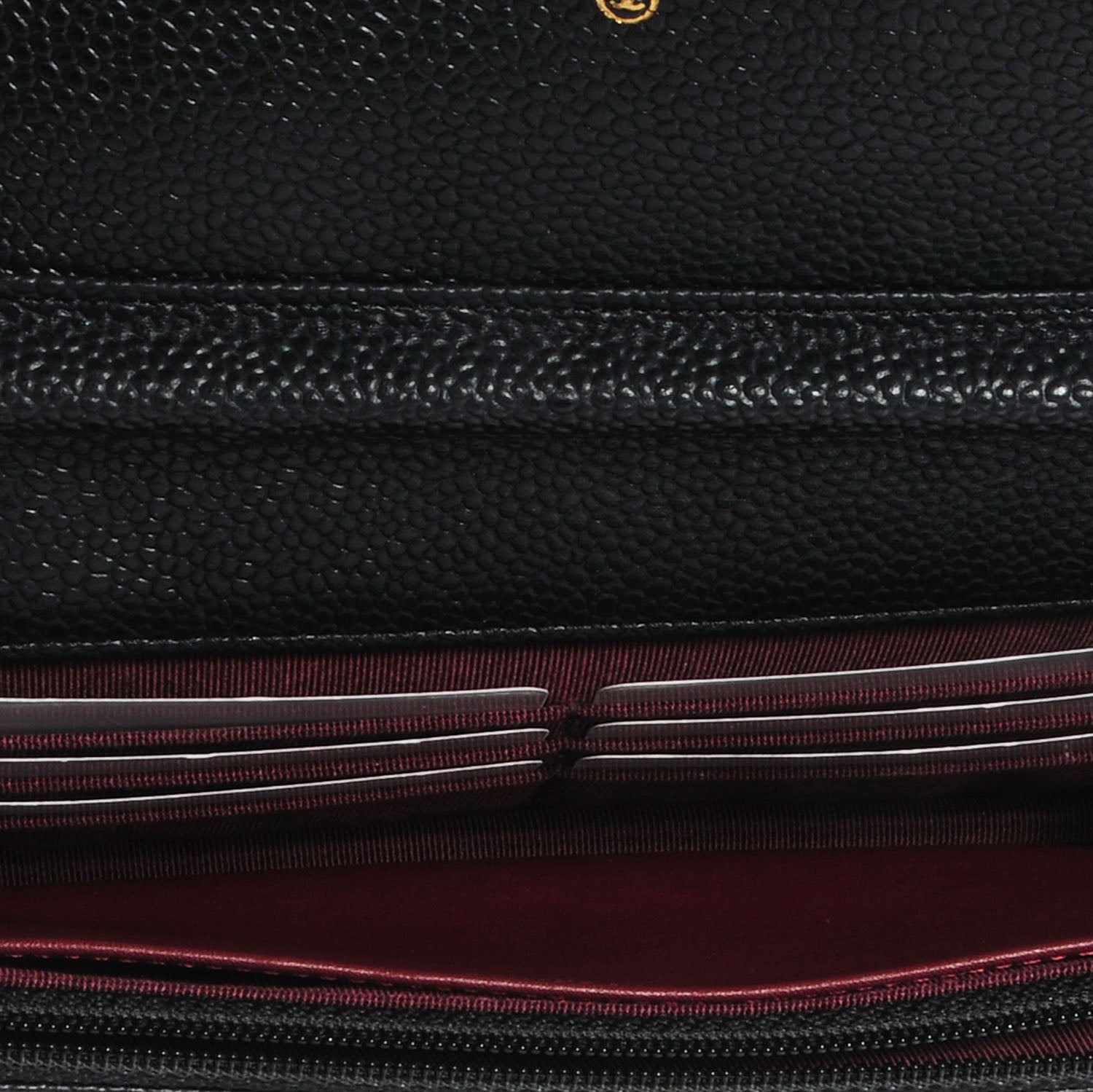 Chanel Caviar Wallet on Chain WOC Black 6 of 8