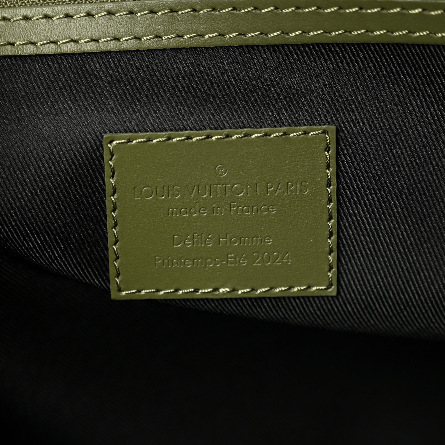 Louis Vuitton Damoflage Studded LV Trail Keepall Bandouliere 55 Green 5 of 8