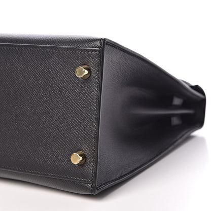 Hermes Epsom Kelly Sellier 28 Black 8 of 36