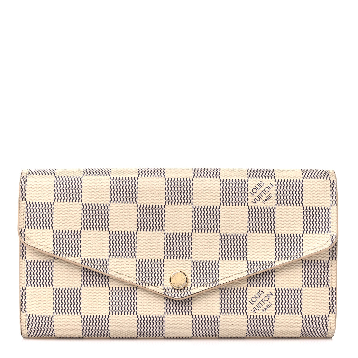Louis Vuitton Damier Azur Sarah Wallet NM 1 of 14