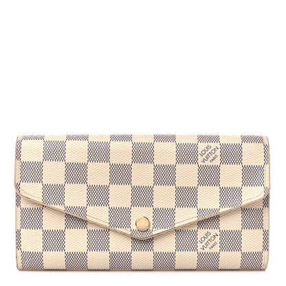 Louis Vuitton Damier Azur Sarah Wallet NM 1 of 14