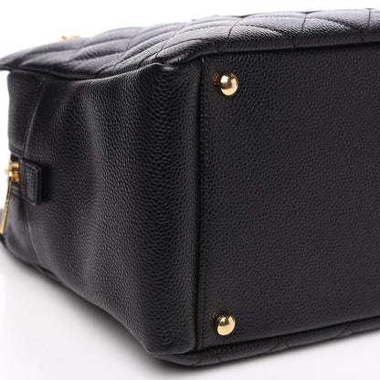 Chanel Caviar Quilted Petit Timeless Tote PTT Black 7 of 10