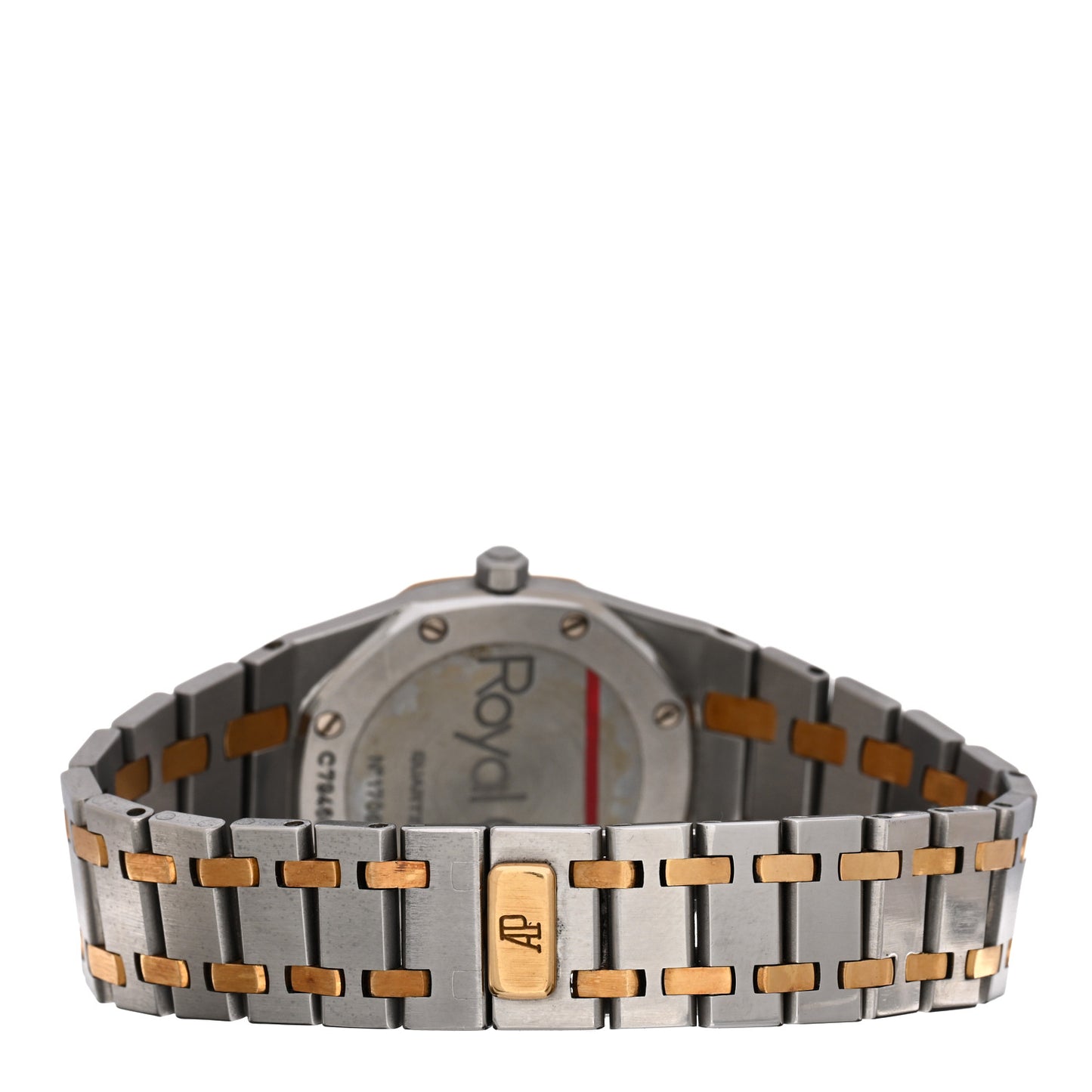 Stainless Steel 18K Yellow Gold 33mm Royal Oak Quartz Watch Grey 56175SA.OO.0789SA.01