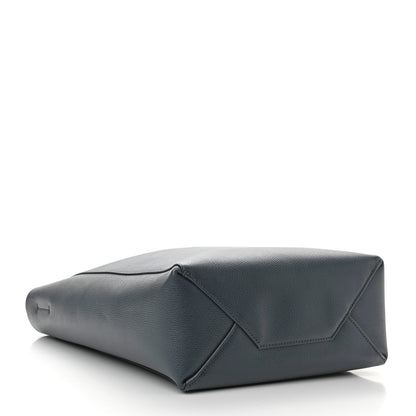 Celine Grained Calfskin Small Vertical Cabas Storm 3 of 11