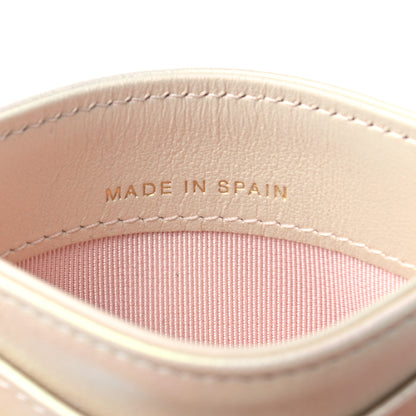 Chanel Iridescent Lambskin Quilted Card Holder Ivory 6 of 8