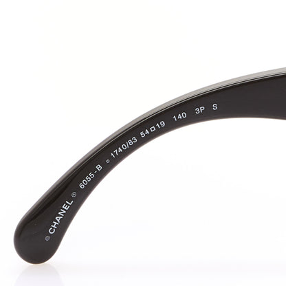 Chanel Acetate Metal Square Folding Sunglasses 6055-B Brown 9 of 14