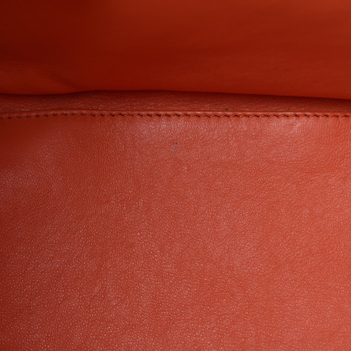 Smooth Calfskin Mini Luggage Bright Orange