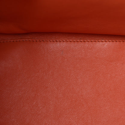 Celine Smooth Calfskin Mini Luggage Bright Orange 8 of 32