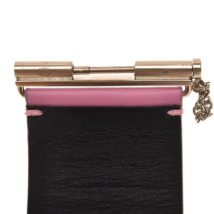 Chanel Calfskin CC Wide Cuff M Pink 5 of 5