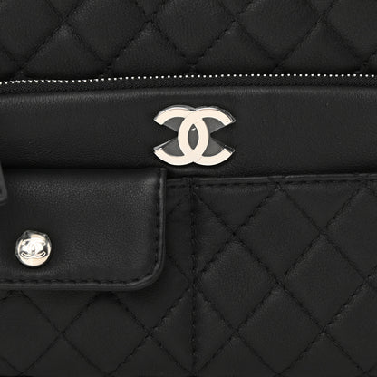 Chanel Calfskin Quilted Ultra Pocket Camera Case Black 8 of 11