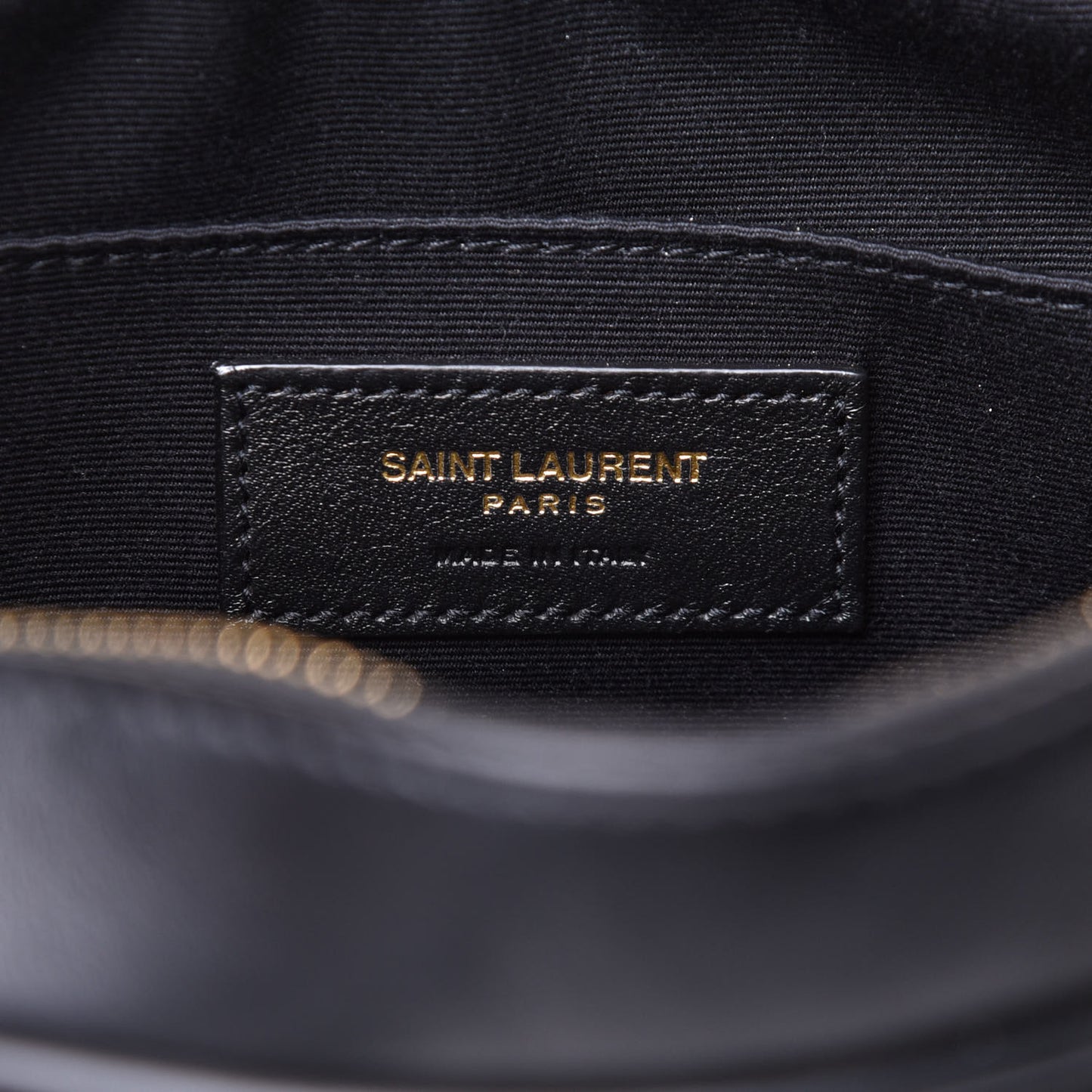 Calfskin Matelasse Monogram Lou Camera Bag Black