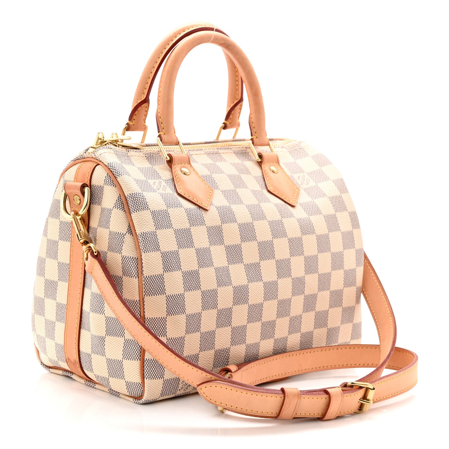Louis Vuitton Damier Azur Speedy Bandouliere 25 3 of 10