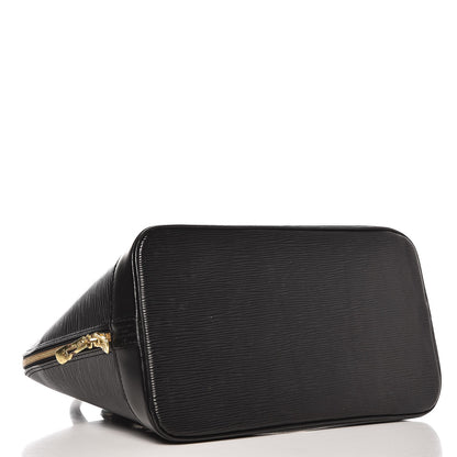 Louis Vuitton Epi Alma PM Black 4 of 9