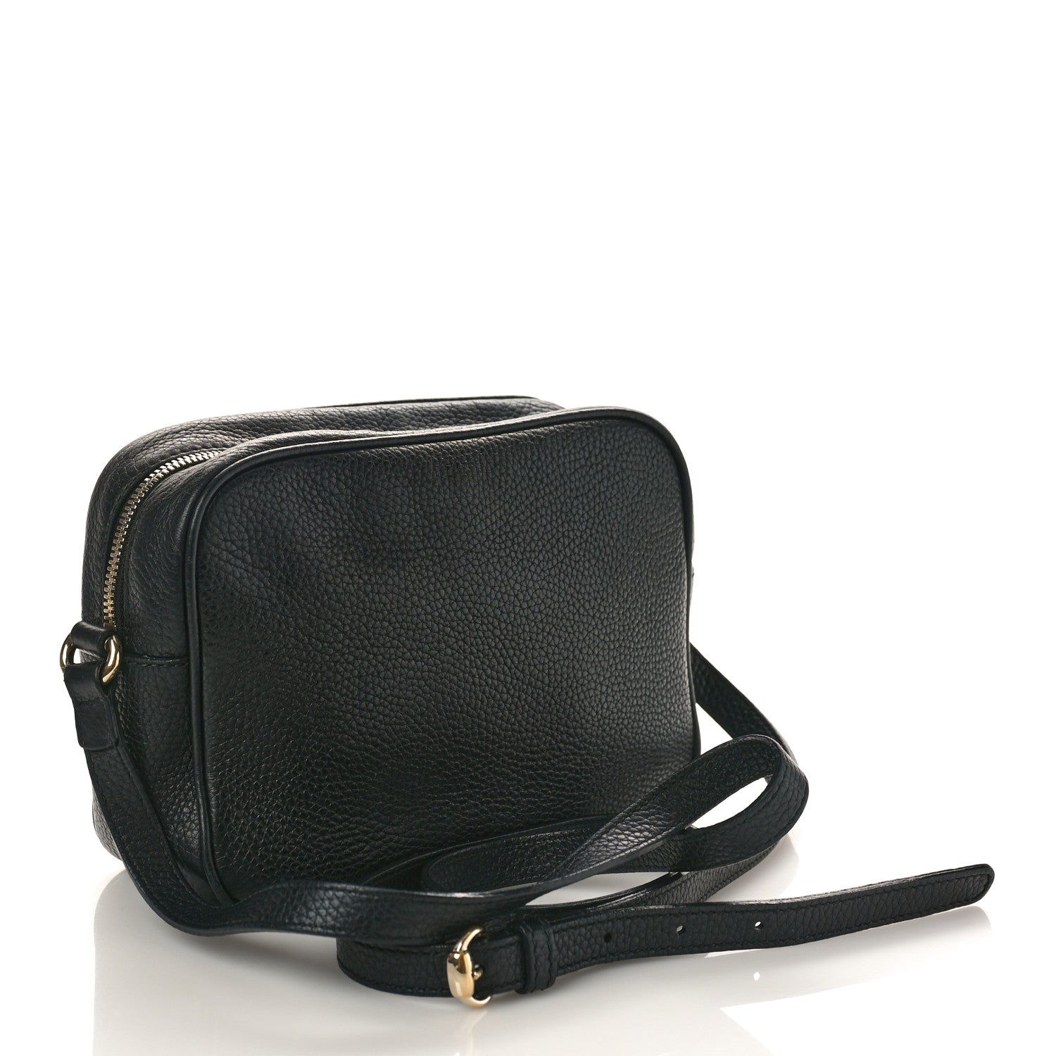 Gucci Pebbled Calfskin Small Soho Disco Bag Black 2 of 12