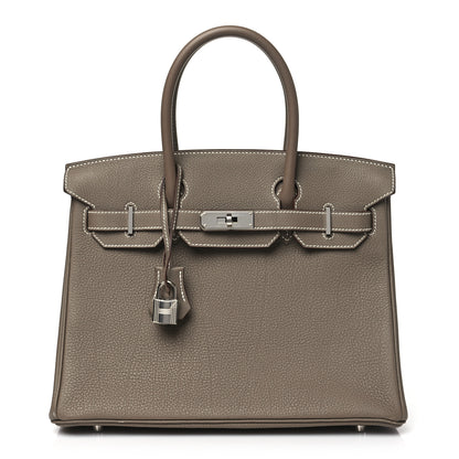 Hermes Togo Birkin 30 Etoupe 1 of 11