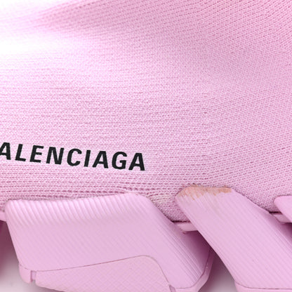 Balenciaga Technical 3D Recycled Knit Womens Speed 2.0 Sneakers 38 Monocolor Light Pink 9 of 11