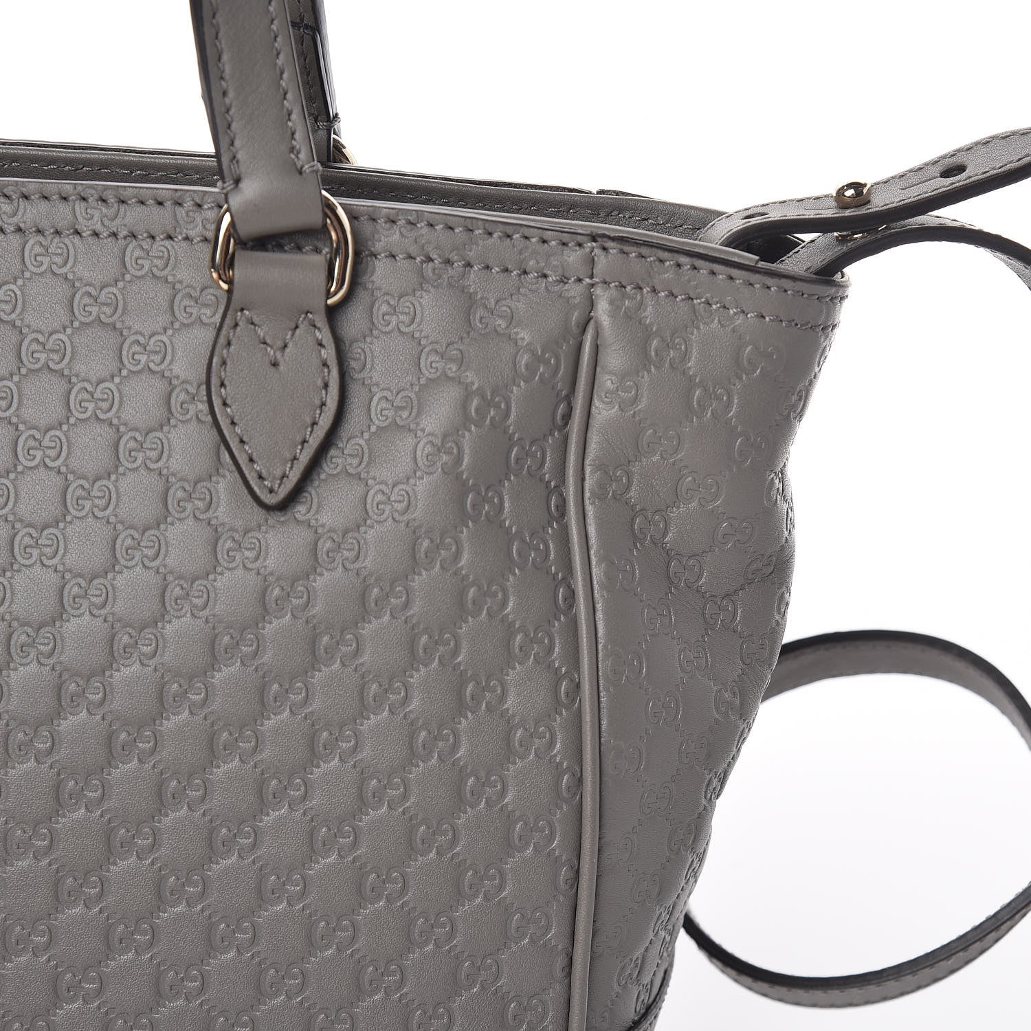 Gucci Microguccissima Small Bree Tote Graphite 11 of 12