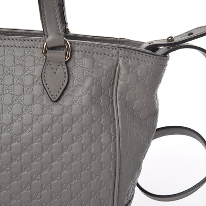 Gucci Microguccissima Small Bree Tote Graphite 11 of 12