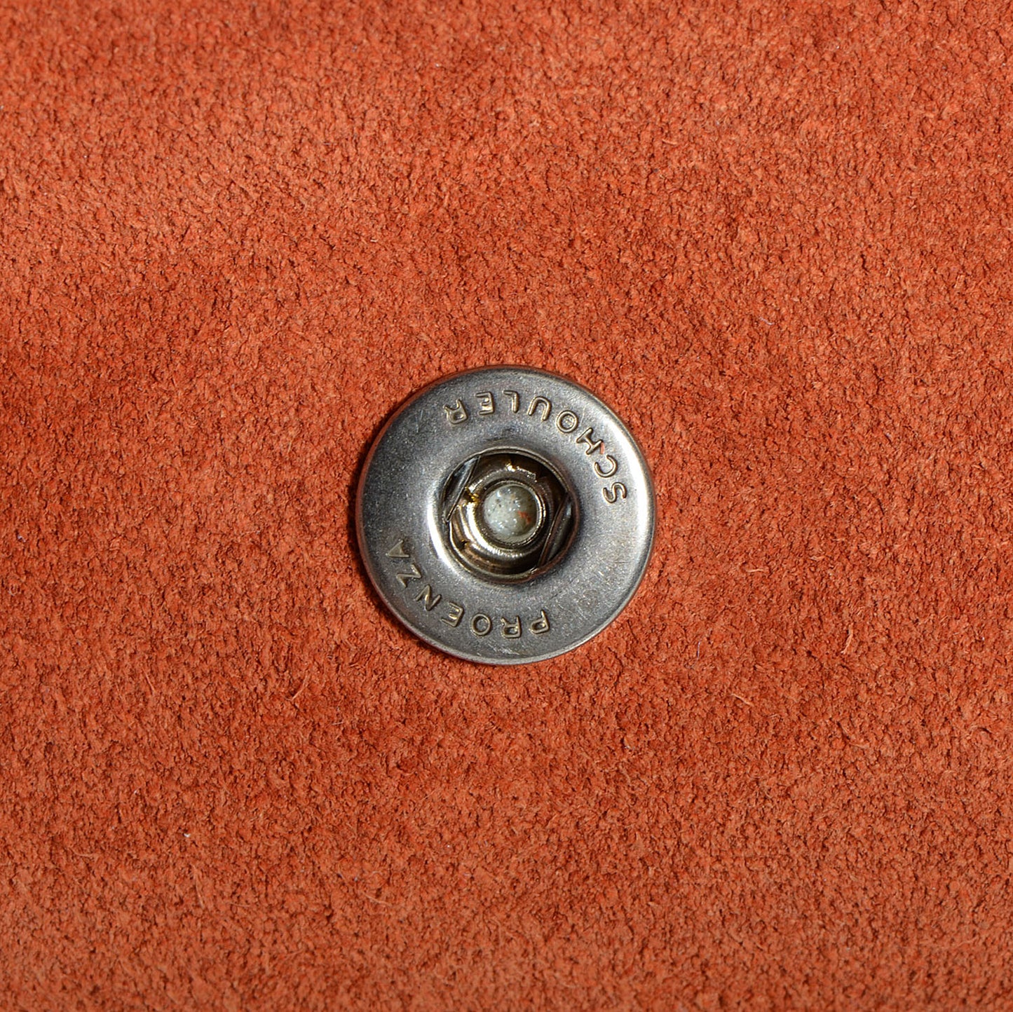 Suede PS1 Wallet Red Clay
