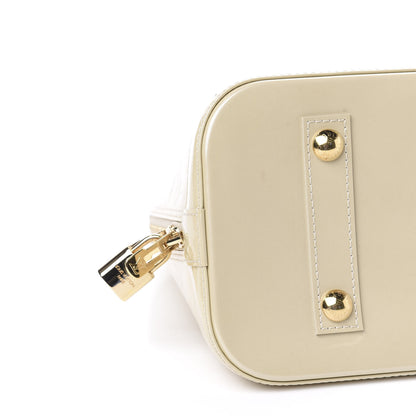 Louis Vuitton Vernis Alma PM Blanc Corail 7 of 10