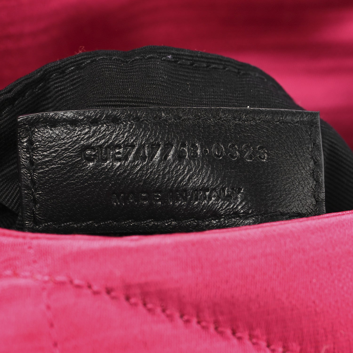 Saint Laurent Satin Quilted Toy Loulou Puffer Monogram Chain Satchel Guava Pink 6 of 10