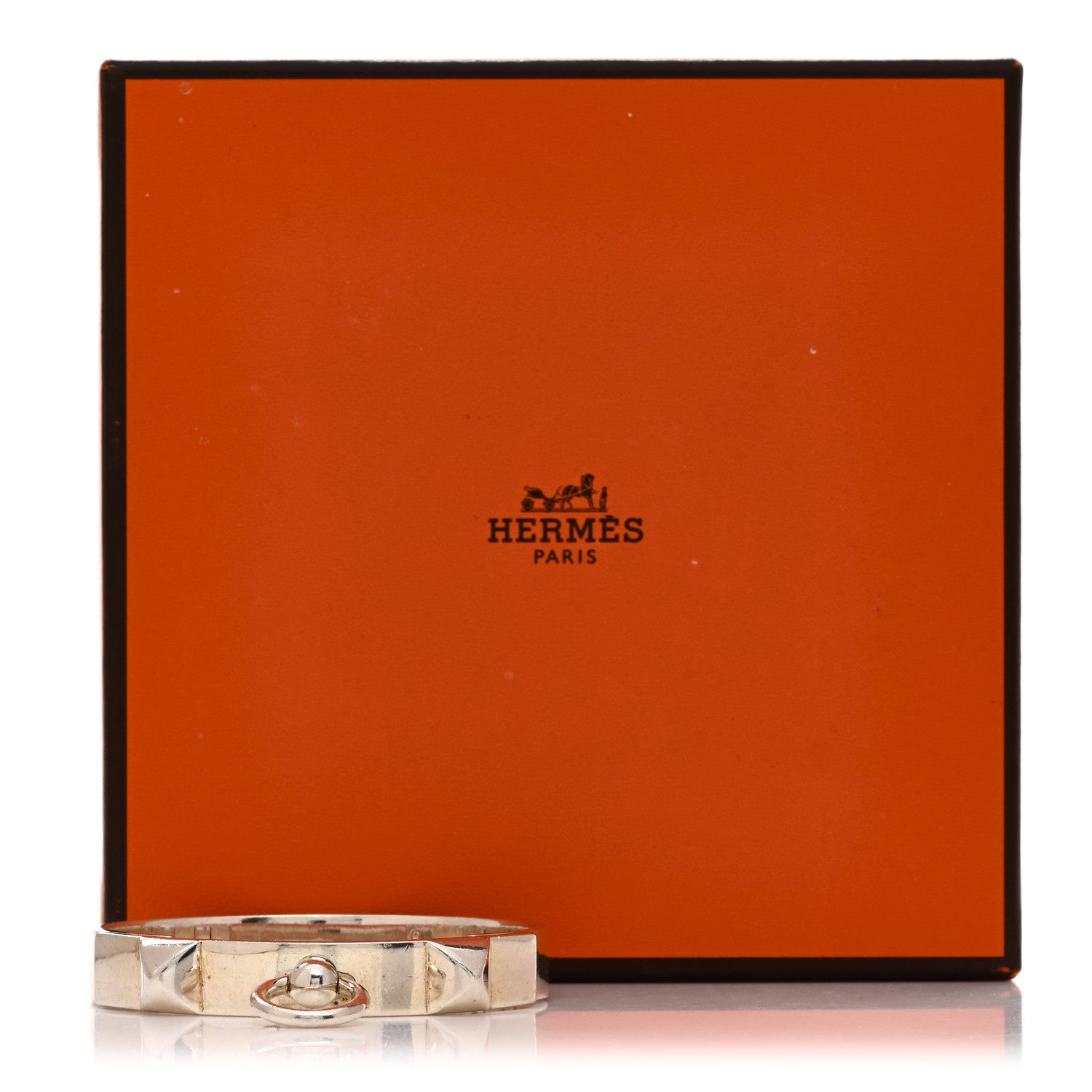 Hermes Sterling Silver PM Collier De Chien Bracelet XS 4 of 4
