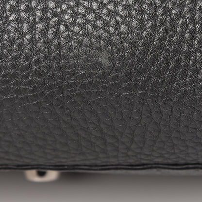 Fendi Cuoio Romano Selleria Bi-Color Medium Peekaboo Iconic Satchel Asfalto Latte 14 of 16