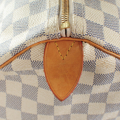 Louis Vuitton Damier Azur Speedy 35 5 of 7