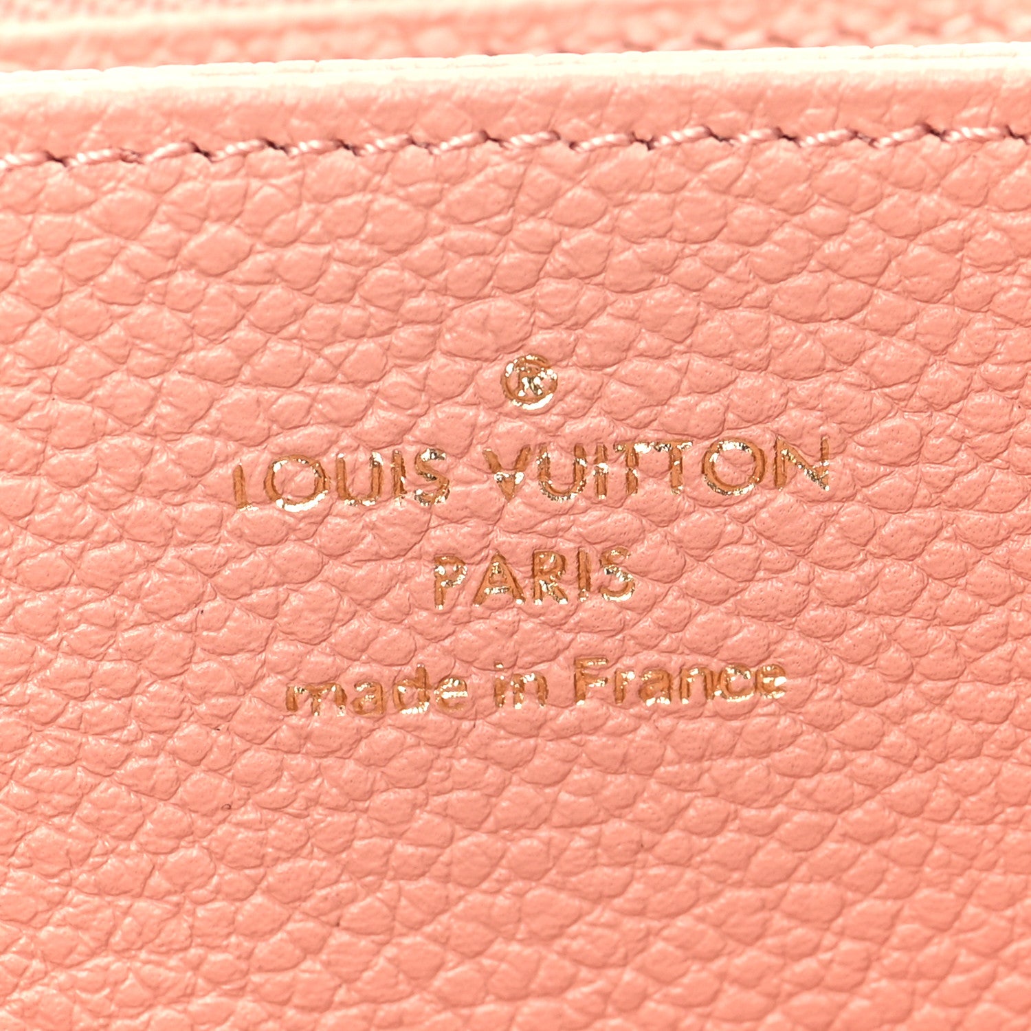 Louis Vuitton Empreinte Monogram Giant Zippy Wallet Rose Trianon Creme 6 of 6