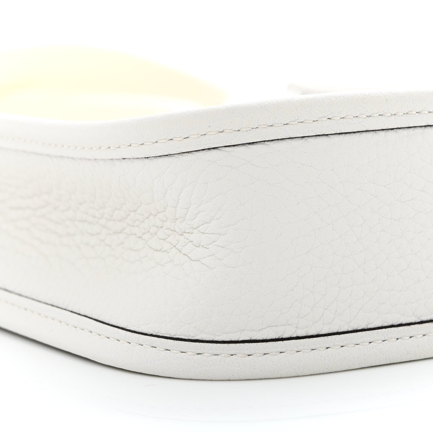 Hermes Taurillon Clemence Amazone Evelyne TPM New White 9 of 11