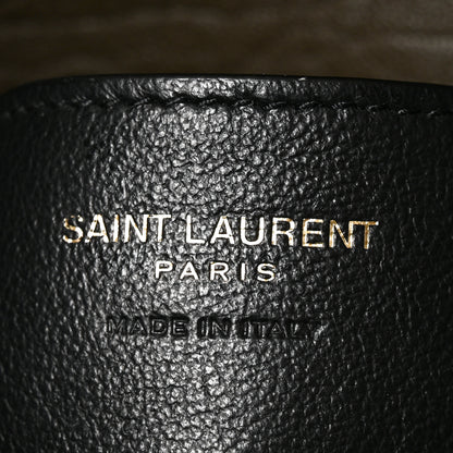 Saint Laurent Grained Lambskin Small Cassandre Chain Pouch Light Musk 6 of 10