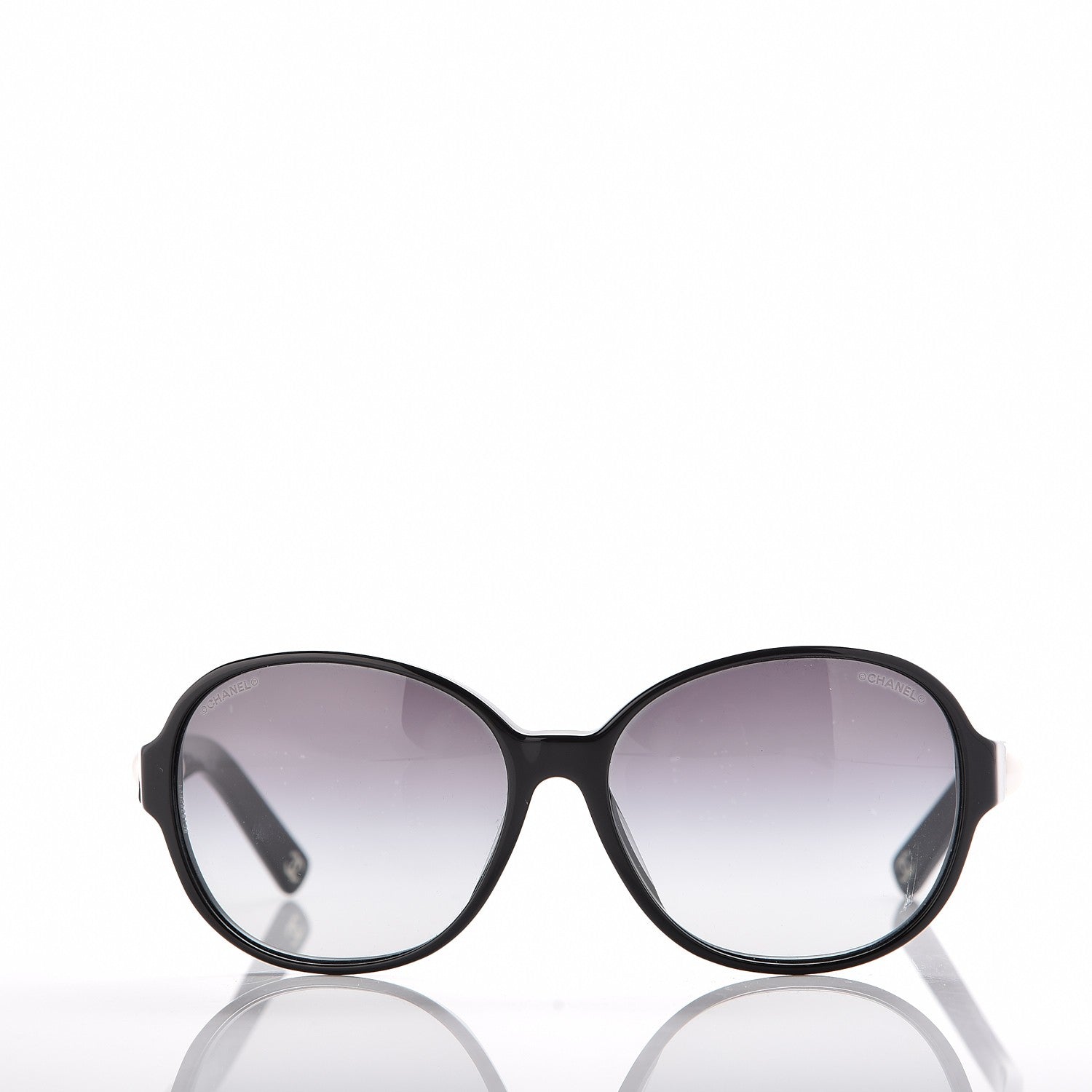 Chanel CC Pearl Sunglasses 5131-H-A Black 2 of 7